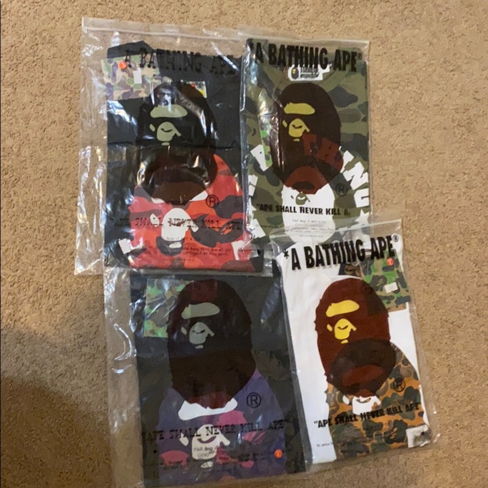 bape shirt bundle